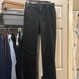 Lee Women's Dark Gray Straight Leg Jeans